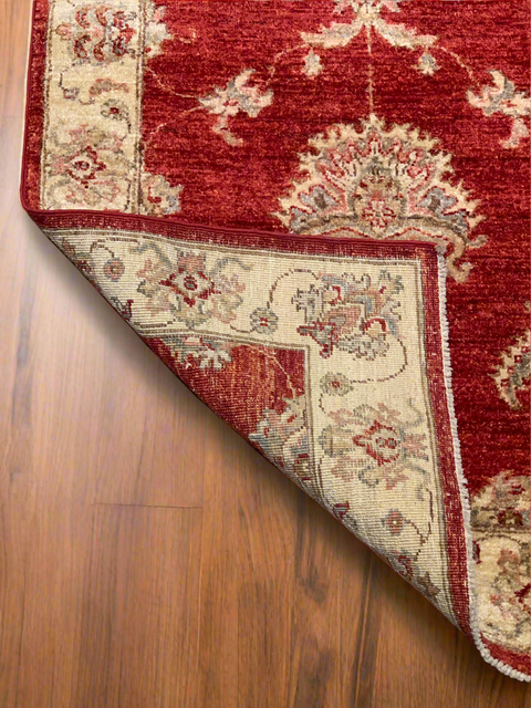 Hand-Knotted Sultanabad Vegetable-Dyed Wool Rug, 2' 6" x 6' 10"  (K)