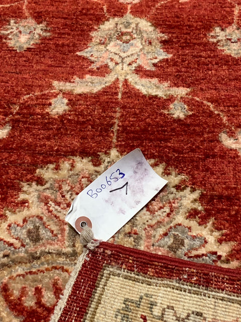 Hand-Knotted Sultanabad Vegetable-Dyed Wool Rug, 2' 6" x 6' 10"  (K)