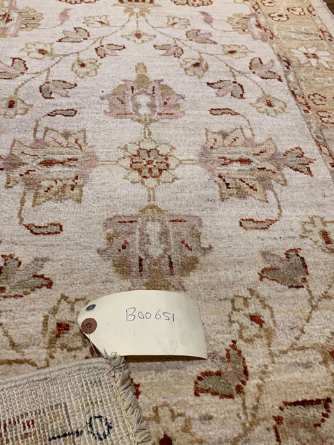 Hand-Knotted Sultanabad Vegetable-Dyed Wool Rug, 2' 8" x 11' 6"  (K)