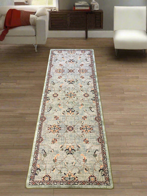 Persian-Inspired. Modern Defined. Turkish Made Rug, 2' x 5' 10"(O)