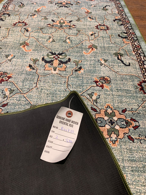 Persian-Inspired. Modern Defined. Turkish Made Rug, 2' x 5' 10"(O)