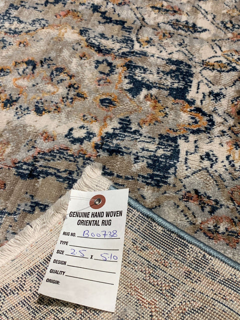 Persian-Inspired. Modern Defined. Turkish Made Rug, 2' 5" x 5' 10" (O)