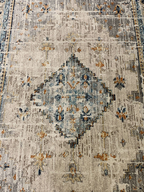 Persian-Inspired. Modern Defined. Turkish Made Rug, size 3' 2"x 12' 10"