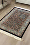 Exquisite 100% Silk Persian Isphahan Rug – Elegant and Luxurious, size 2' 6" x 4"
