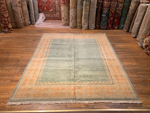 Sultanabad 100% wool Hand Made Rug, 8' x 10' 2" (P)