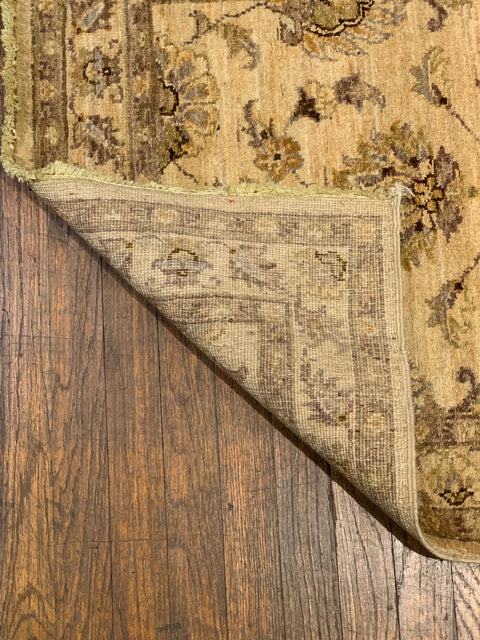 Hand-Knotted Sultanabad Vegetable-Dyed Wool Rug, 2' 6" x 9' 6" (K)
