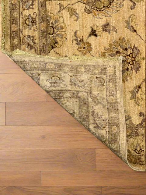 Hand-Knotted Sultanabad Vegetable-Dyed Wool Rug, 2' 6" x 9' 6" (K)