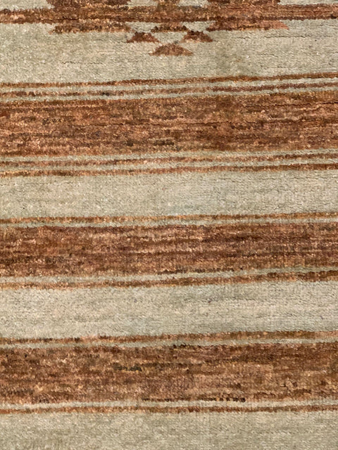 Hand-Knotted Sultanabad Vegetable-Dyed Wool Rug, 2' 2" x 6' (K)