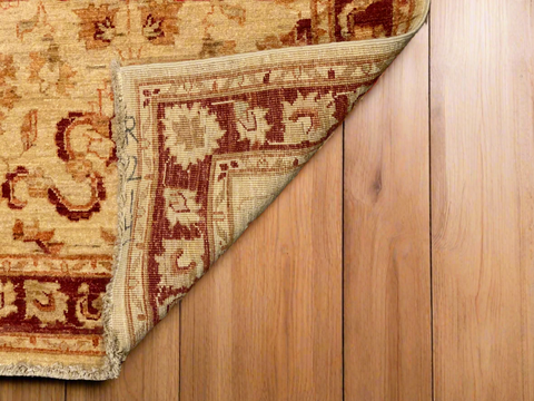 Hand-Knotted Sultanabad Vegetable-Dyed Wool Rug, 2' 8" x 7' 6" (K)