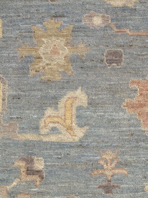 Hand-Knotted Sultanabad Vegetable-Dyed Wool Rug, 8' 1" x 9' 11" (K)