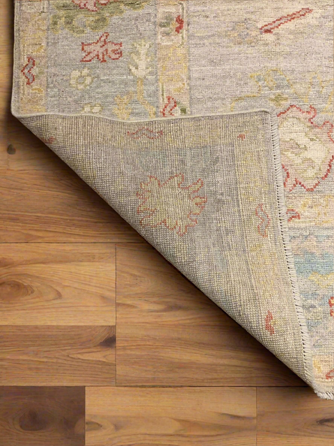 Hand-Knotted Sultanabad Vegetable-Dyed Wool Rug, 8' 3" x 10' 2" (K)