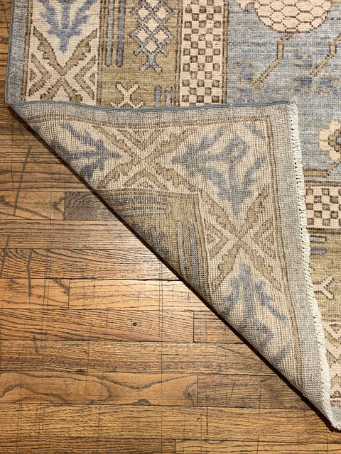 Khotan Pomegranate design Oriental Rug, size 8" x 10"  (D)