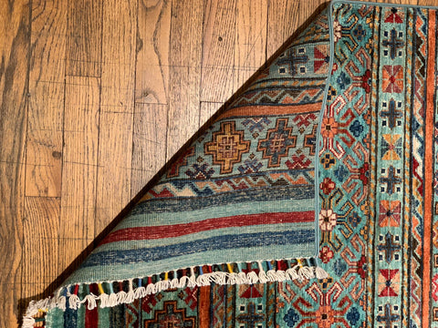 Hand-Knotted Sultanabad Vegetable-Dyed Wool Rug, 8' 3" x 9' 10"  (K)