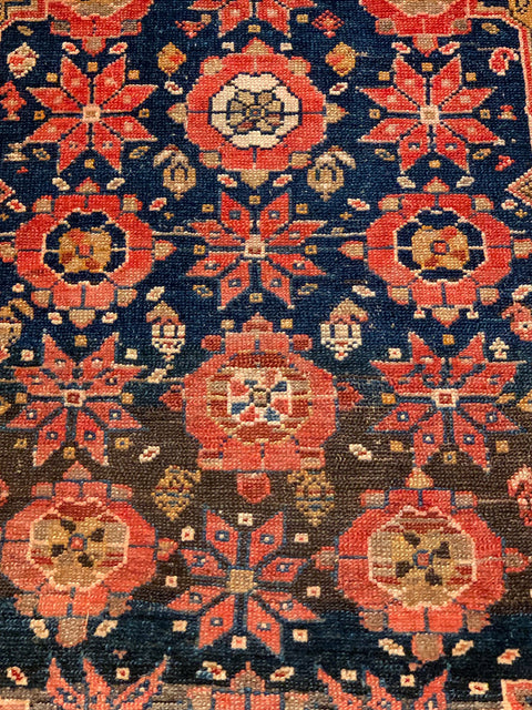 Timeless Beauty, Woven by Hand. Antique Persian Afshar Rug, size 3" x 5"
