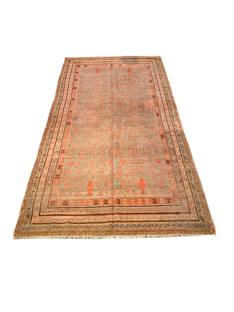 Antique Khotan Samarkand Rug, circa 1910's, 6' x 11' 3"