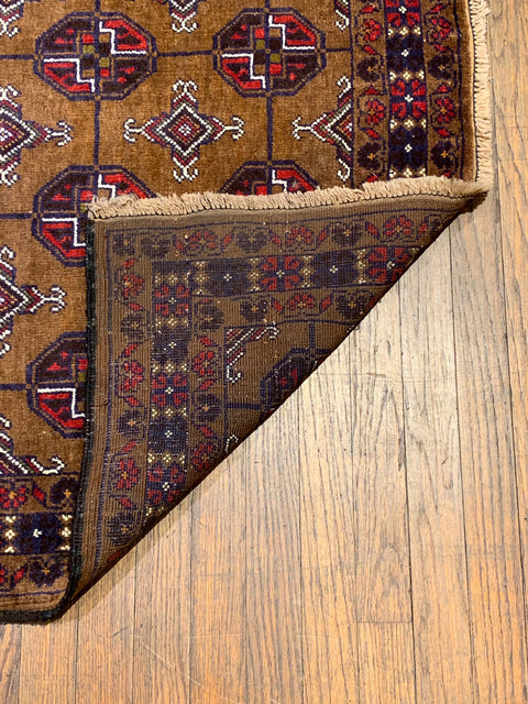 Terkaman Tribal Baluch Oriental Rug, 2' 10" x 4' 10" (A)