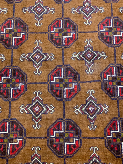 Terkaman Tribal Baluch Oriental Rug, 2' 10" x 4' 10" (A)
