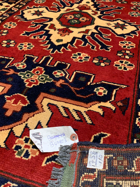 Sultanabad 100% wool Hand Made Rug 3' 2" x 5' 1" (Q)