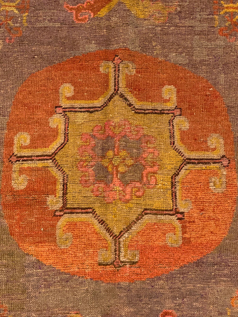 Antique Khotan Samarkand Rug, circa 1910's, 6' 1" x 12' 1"
