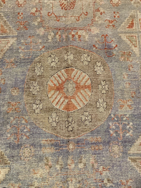 Antique Khotan Samarkand Rug, circa 1910's, 6' 1" x 11' 10"