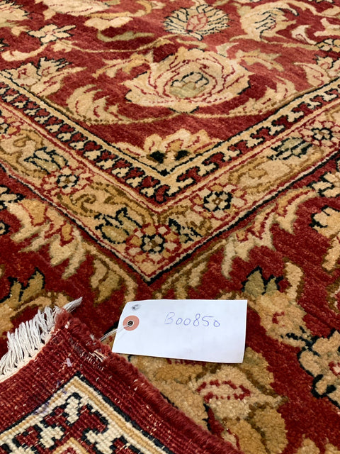 Sultanabad 100% wool Hand Made Rug, 7' 11" x 10' 4" (P)