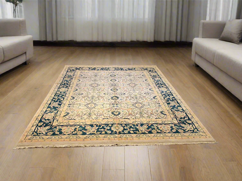 Sultanabad 100% wool Hand Made Rug, 8' x 10' (P)
