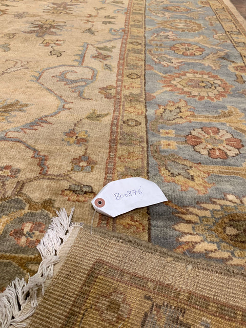 Sultanabad 100% wool Hand Made Rug, 8' x 10' (P)