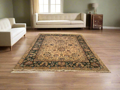 Sultanabad 100% wool Hand Made Rug, 8' x 10' (P)