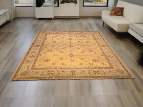 Afghan Kilim Handwoven flatweave Rug, 8' x 10' (Y)