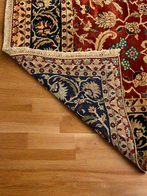 Sultanabad 100% wool Hand Made Rug, 8' 1" x 10' 5" (P)