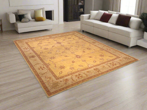 Afghan Kilim Handwoven flatweave Rug, 8' x 10' (Y)