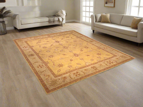 Afghan Kilim Handwoven flatweave Rug, 8' x 10' (Y)