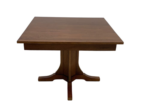Mission Oak Square Dining Table & Arm chair Set - 42"