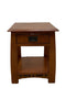 Mission Oak 1 Drawer Inlay End Table - Model A24