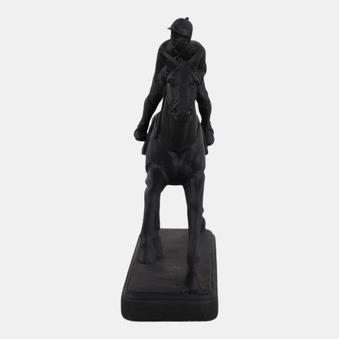Horse w/ Jockey Figure