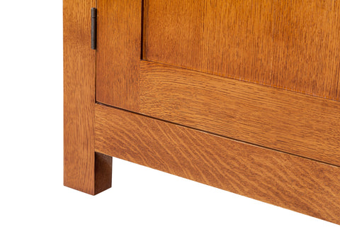 Mission 7 Drawer Sideboard with 2 Doors - Michael's Cherry (MC-A) - 82"