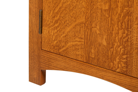 Mission Quarter Sawn Oak 1 Door/Drawer Nightstand Michael Cherry-MC-A