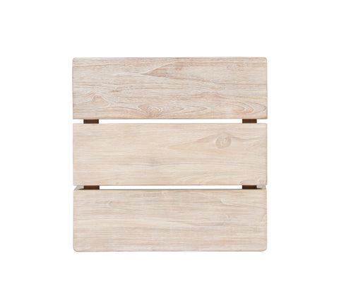 Paradiso Outdoor Teak Natural Look End Table