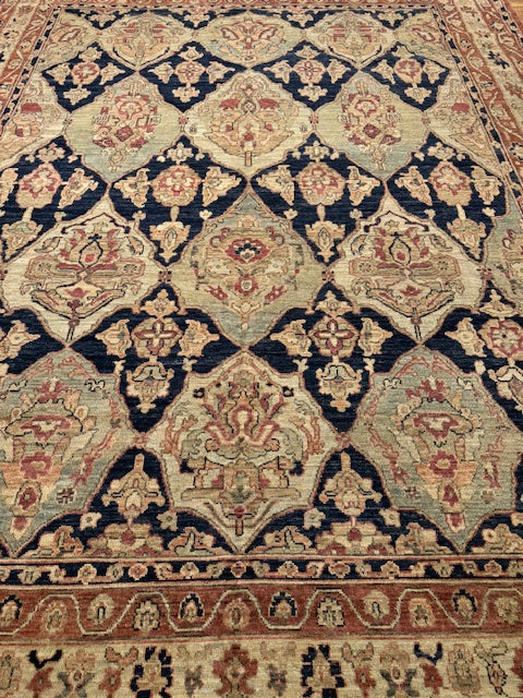Sultanabad 100% Wool Oriental Rug 10' 1" x 13'