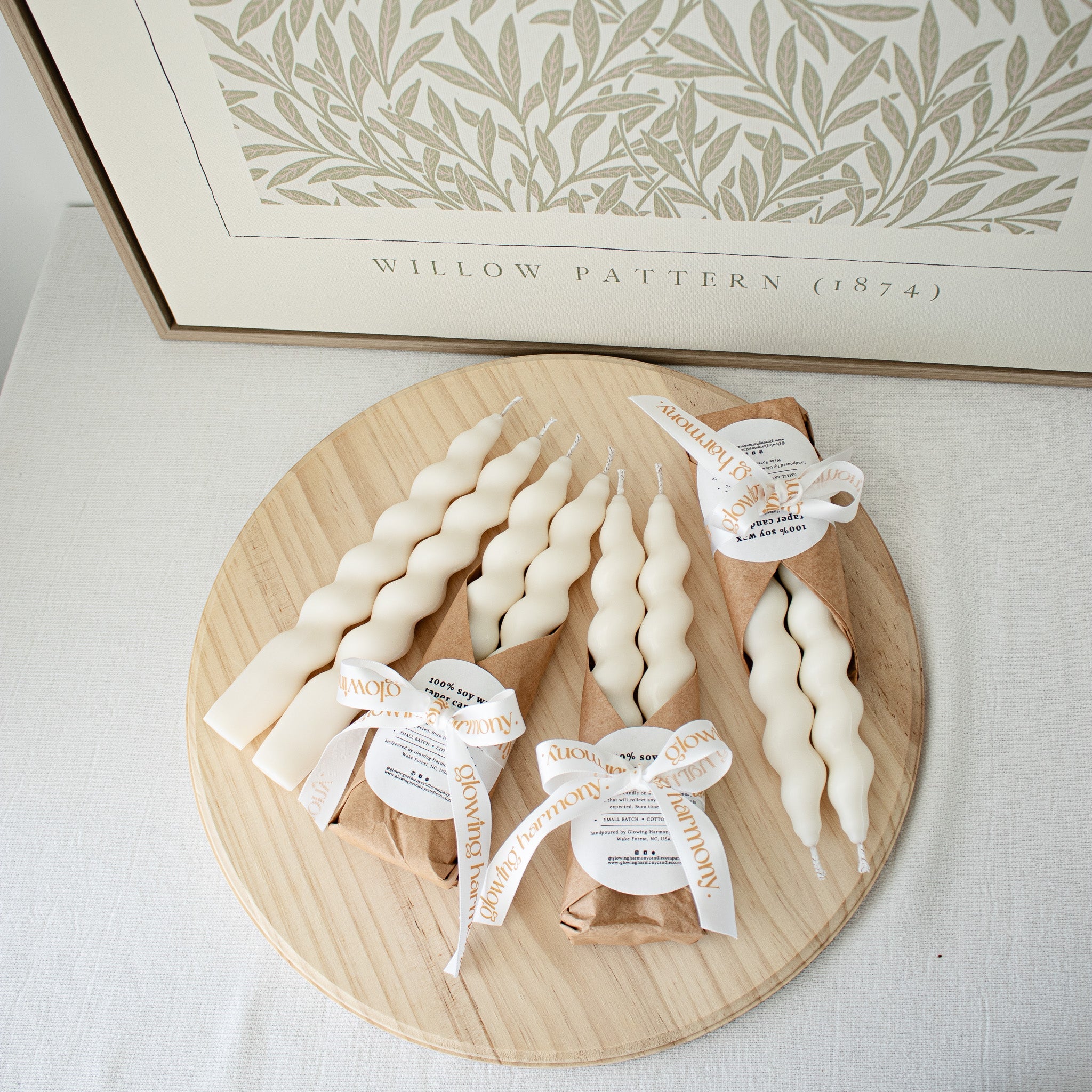Twisted Taper Candles
