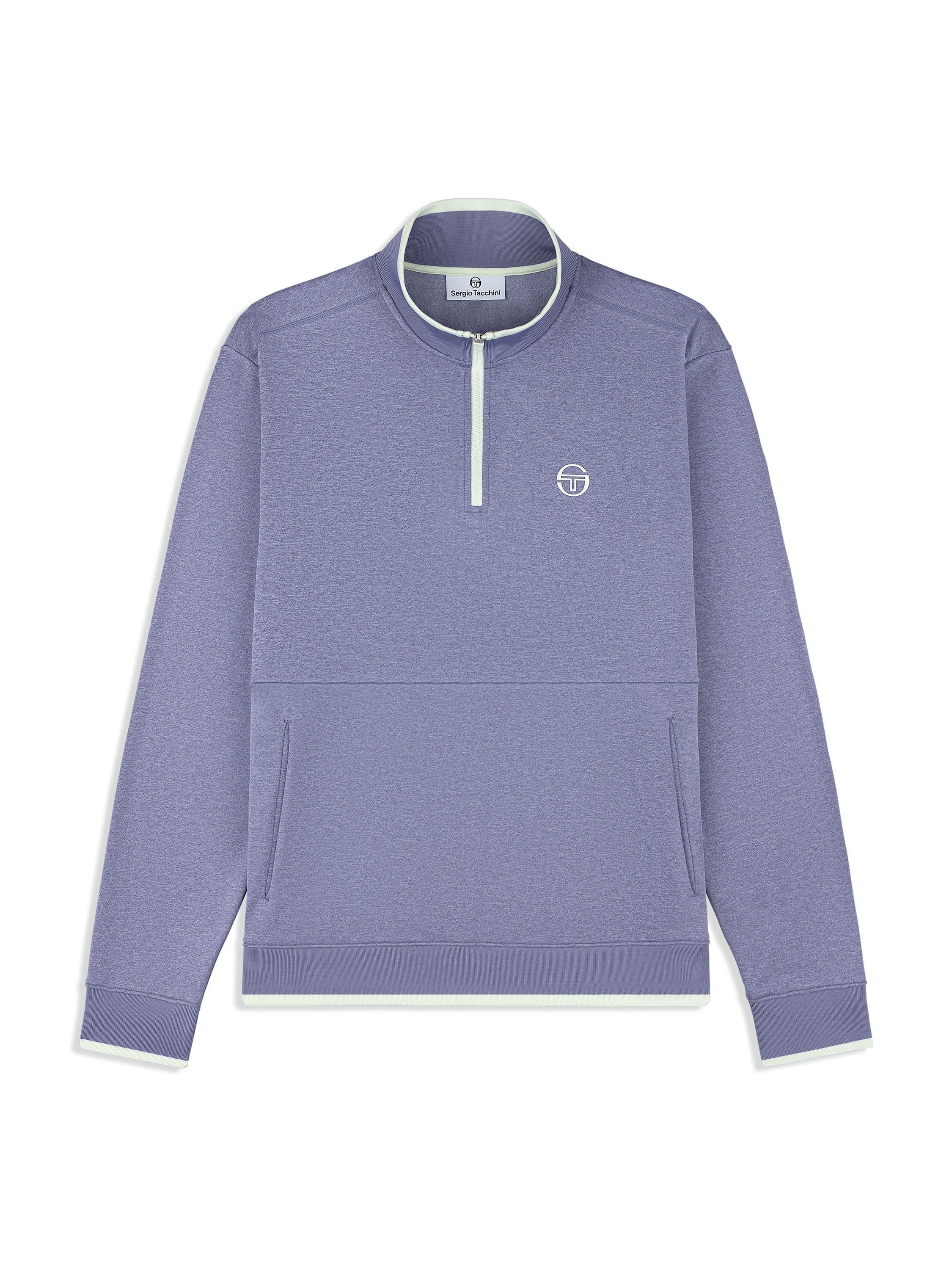 Nuvola Quarter Zip- Heron
