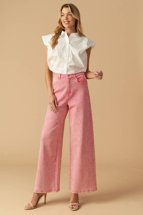 YOU ARE ENOUGH TWILL PANTS