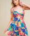 BE BLISSFULLY HAPPY WOVEN ROMPER