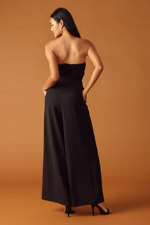 ALL MY LIFE WOVEN JUMPSUIT