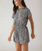 TIME FLIES SEQUIN ROMPER