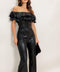 ANGEL EYES COATED WOVEN JUMPSUIT