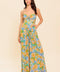 BY CHANCE BLUE WOVEN JUMPSUIT