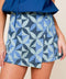 ENTICING DARLING BLUE DENIM SKORT