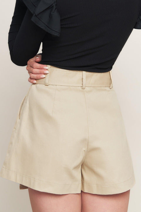 LET'S GO FOR DRINKS WOVEN SKORT