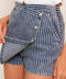 OCEAN BLISS DENIM SKORT